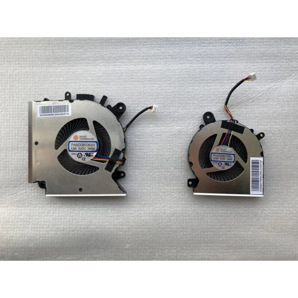CPU + Gpu Cooling Fan for MSI Katana GF66 11SC 11UC 11UE 11UD MS-1581 PAAD06015SL N460 N459
CPU + Gpu Cooling Fan for MSI Katana GF66 11SC 11UC 11UE 11UD MS-1581 PAAD06015SL N460 N459