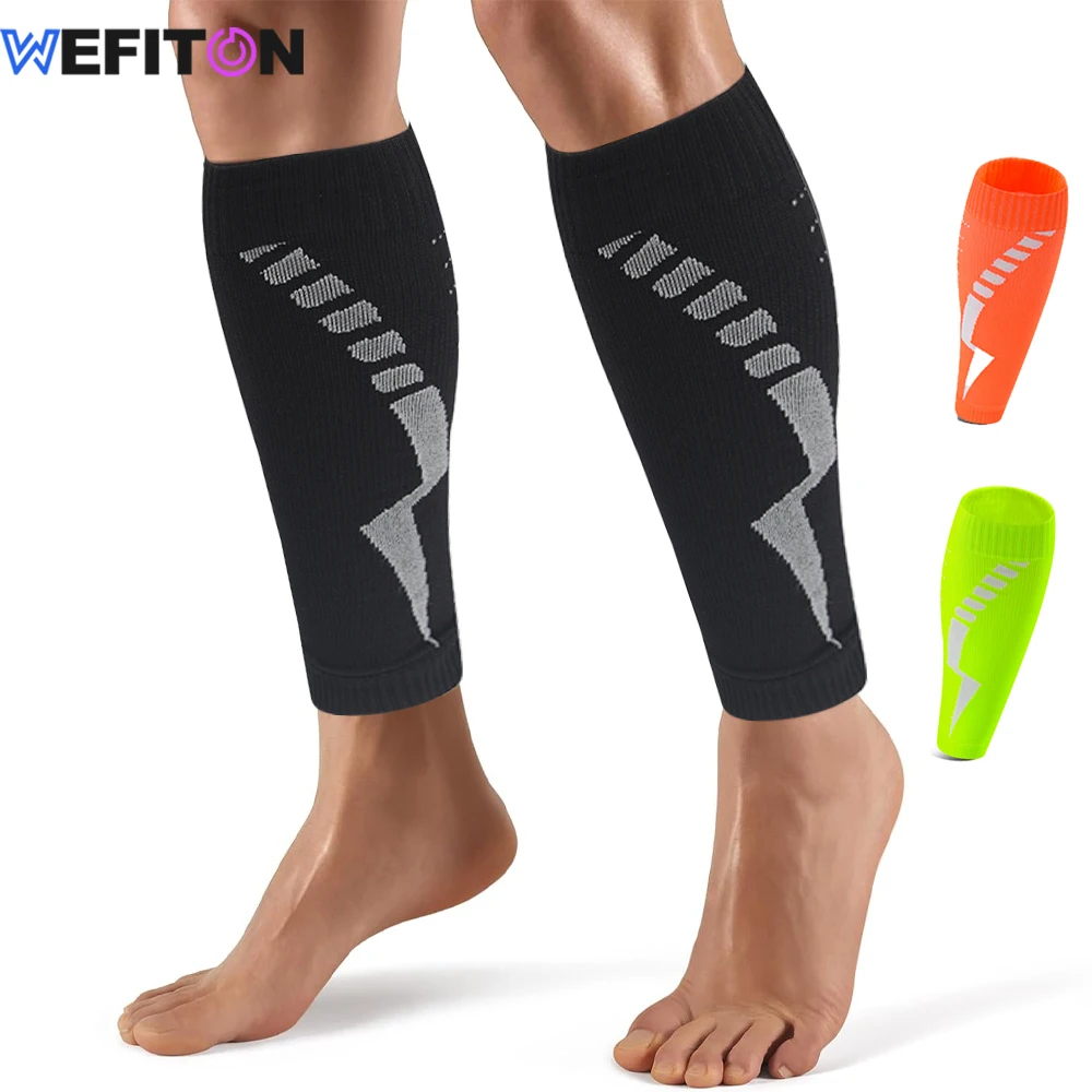 WEFITON 2PCS Calf Compression Sleeves Men Women - Leg Compression Sleeve Footless Socks - Shin Splint Relief Fitness Running
WEFITON 2PCS Calf Compression Sleeves Men Women - Leg Compression Sleeve Footless Socks - Shin Splint Relief Fitness Running