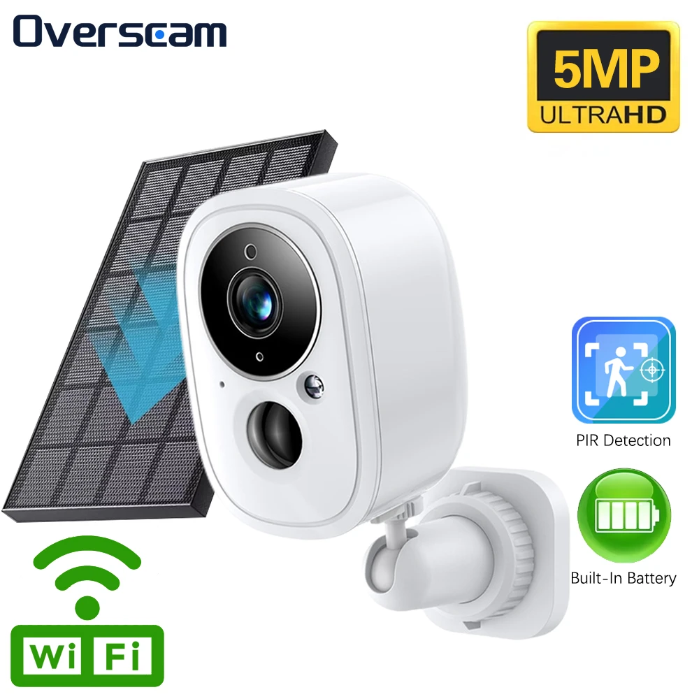 5MP Tuya Smartlife Home Solar-Powered Outdoor CCTV IP Camera WiFi PIR Motion Detection Two-Way Audio Patrol Security System
5MP Tuya Smartlife Home Solar-Powered Outdoor CCTV IP Camera WiFi PIR Motion Detection Two-Way Audio Patrol Security System