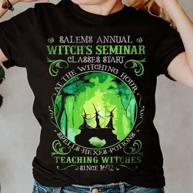 Salem's Annual Witch's Seminar Halloween Gift T Shirt Funny T Shirts Y2k Clothes
Salem's Annual Witch's Seminar Halloween Gift T Shirt Funny T Shirts Y2k Clothes