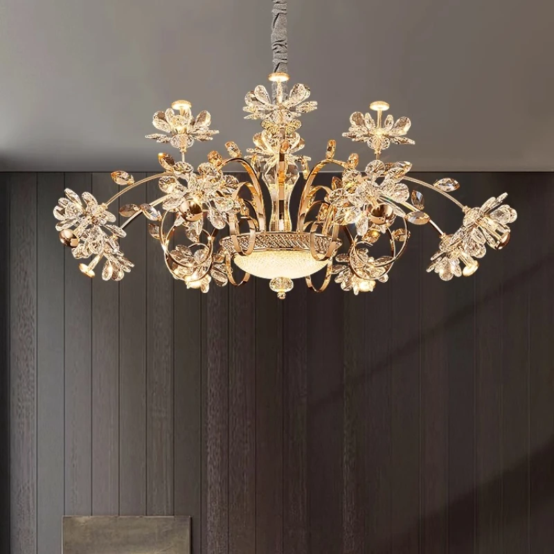 European Medieval Ceiling Chandelier Light Luxury Crystal Living Dining Room Villa Cafe Homestay Hotel Bedroom LED Pendant Light
European Medieval Ceiling Chandelier Light Luxury Crystal Living Dining Room Villa Cafe Homestay Hotel Bedroom LED Pendant Light