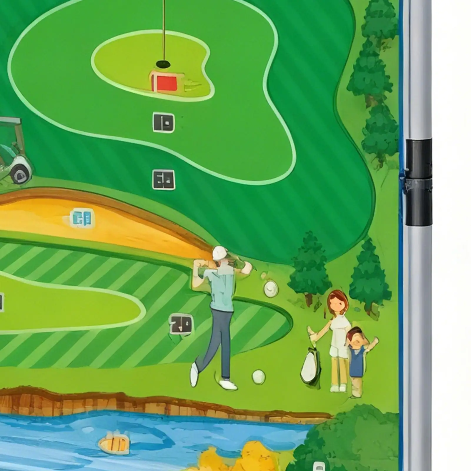 Indoor Chipping Game Portable Parent-Child Interactive Training Aid Golf Chipping Game for Dad for Men Women Girls Youth Teens
Indoor Chipping Game Portable Parent-Child Interactive Training Aid Golf Chipping Game for Dad for Men Women Girls Youth Teens