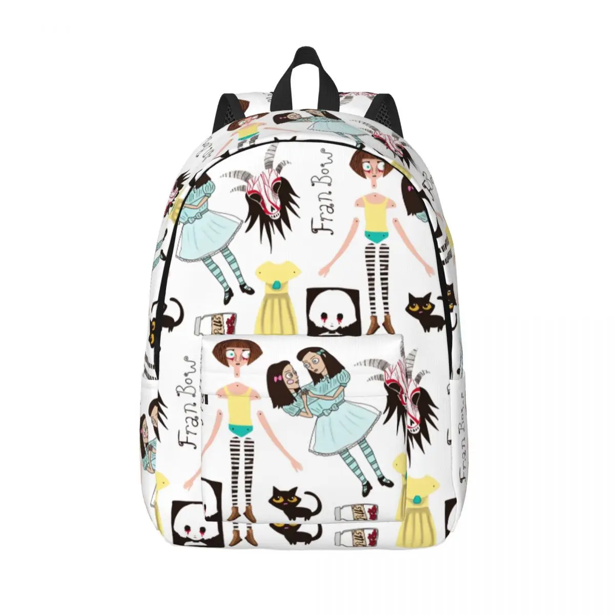 Fran Bow Little Cute Girl Backpack for Men Women Casual Student Business Daypack Mr Midnight Game Laptop Shoulder Bag Outdoor
Fran Bow Little Cute Girl Backpack for Men Women Casual Student Business Daypack Mr Midnight Game Laptop Shoulder Bag Outdoor