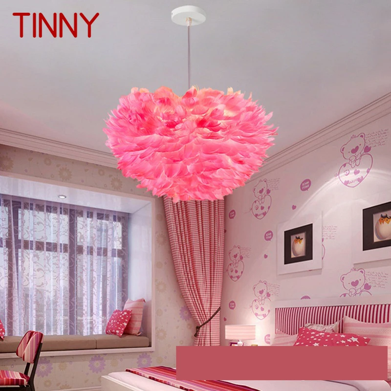 TINNY Nordic Pendant Lamp Creative Modern Pink LED Vintage Feather Fashion Light Fixtures for Home Dining Room Bedroom Decor
TINNY Nordic Pendant Lamp Creative Modern Pink LED Vintage Feather Fashion Light Fixtures for Home Dining Room Bedroom Decor