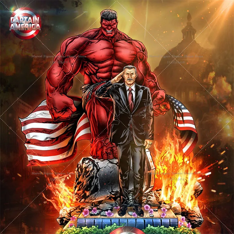1/24 1/18 Scale Thaddeus Ross Super Villain Thunderbolt General Anti-Hero DIY Self-assembled GK 3D Resin Un-panited Dolls Toys
1/24 1/18 Scale Thaddeus Ross Super Villain Thunderbolt General Anti-Hero DIY Self-assembled GK 3D Resin Un-panited Dolls Toys