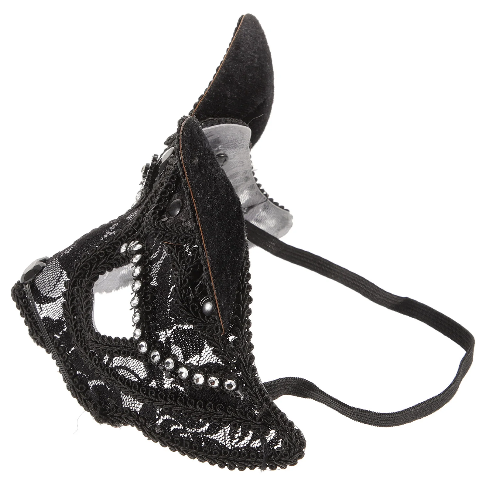 Halloween Costumes Carnival Mask Party Half-face Makeup Masquerade Ball Masks Black Miss
Halloween Costumes Carnival Mask Party Half-face Makeup Masquerade Ball Masks Black Miss