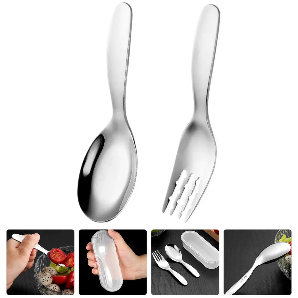 1Set Baby Fork Spoon Set Toddler Stainless Steel Utensils Self Feeding Ergonomic Handle Easy Grip Tableware Toddler Forks Spoons
1Set Baby Fork Spoon Set Toddler Stainless Steel Utensils Self Feeding Ergonomic Handle Easy Grip Tableware Toddler Forks Spoons