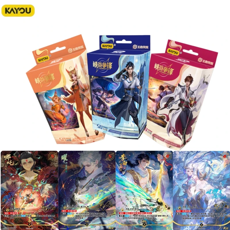KAYOU Honor of Kings Canyon Challenge Series Battle Card Pre Pack Official Genuine Board Game Collection Toy Card Holiday Gift
KAYOU Honor of Kings Canyon Challenge Series Battle Card Pre Pack Official Genuine Board Game Collection Toy Card Holiday Gift