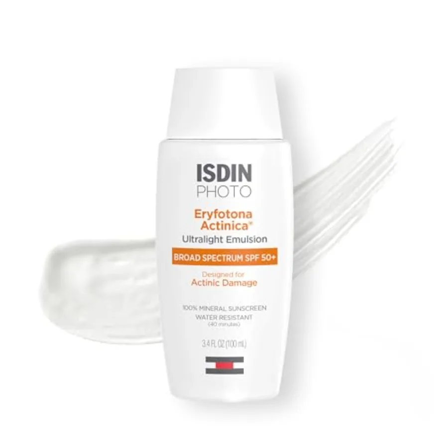 Face sunscreen for sensitive skin: mineral zinc oxide SPF 50+, white-cast-free, dermatologist recommended, 100 mineral UV filte
Face sunscreen for sensitive skin: mineral zinc oxide SPF 50+, white-cast-free, dermatologist recommended, 100 mineral UV filte