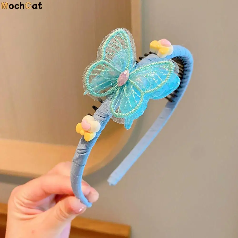 Cute Korean Style Butterfly Hair Hoop Teethed Hair Wear Children Sequins Headband Cloth Barrette Floral Hair Band Gift
Cute Korean Style Butterfly Hair Hoop Teethed Hair Wear Children Sequins Headband Cloth Barrette Floral Hair Band Gift