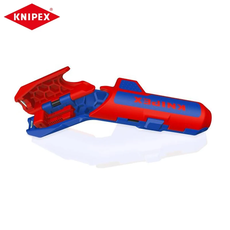 KNIPEX 16 95 03 SB ErgoStrip® PV Stripping Tool 135mm Sharp Fast Cutting Pistol Grip Suitable For Cables
KNIPEX 16 95 03 SB ErgoStrip® PV Stripping Tool 135mm Sharp Fast Cutting Pistol Grip Suitable For Cables