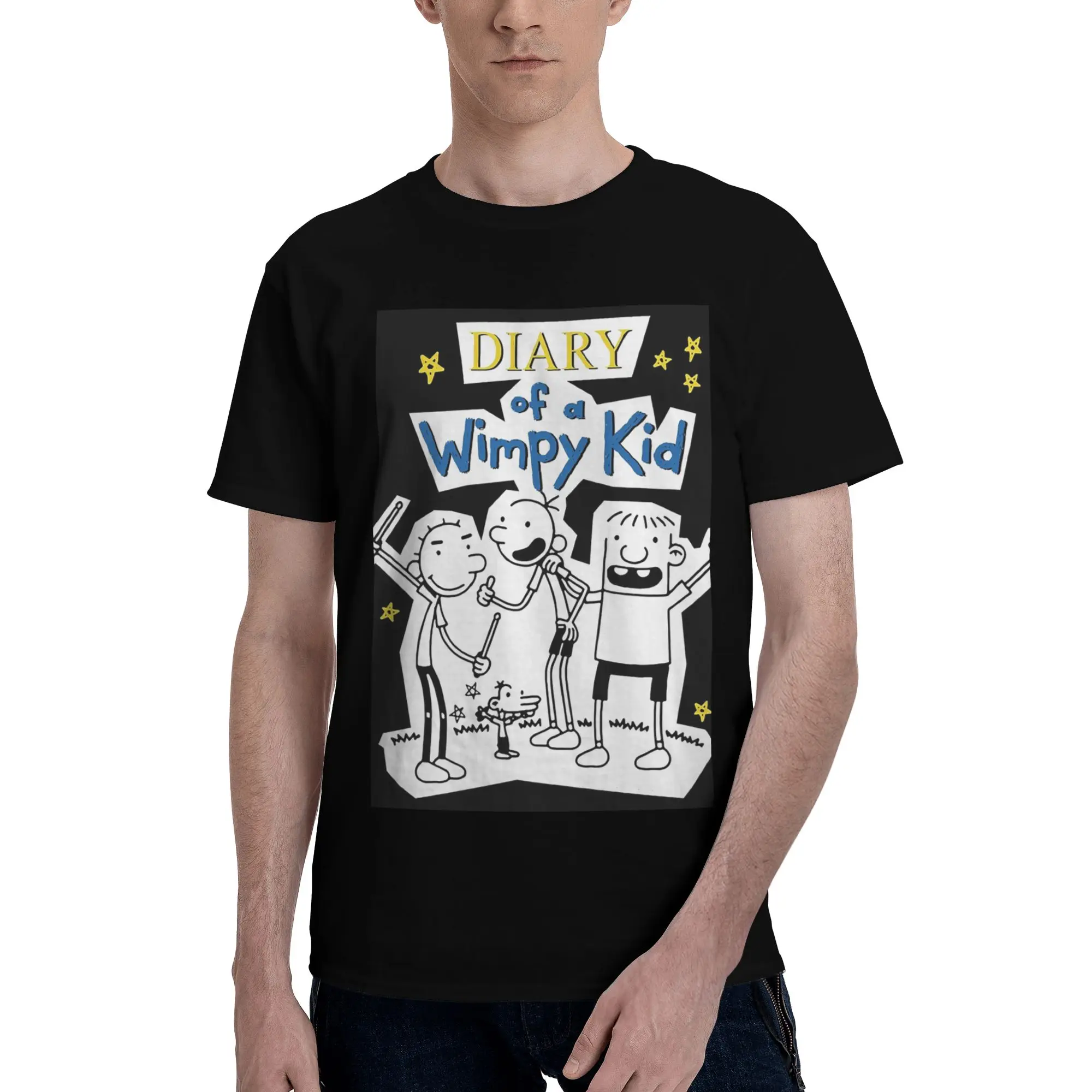 Diary of a Wimpy Kid Group 100% Cotton T-Shirt Men'sFashion T Shirts Men Round Neck Short Sleeve S-6XL
Diary of a Wimpy Kid Group 100% Cotton T-Shirt Men'sFashion T Shirts Men Round Neck Short Sleeve S-6XL