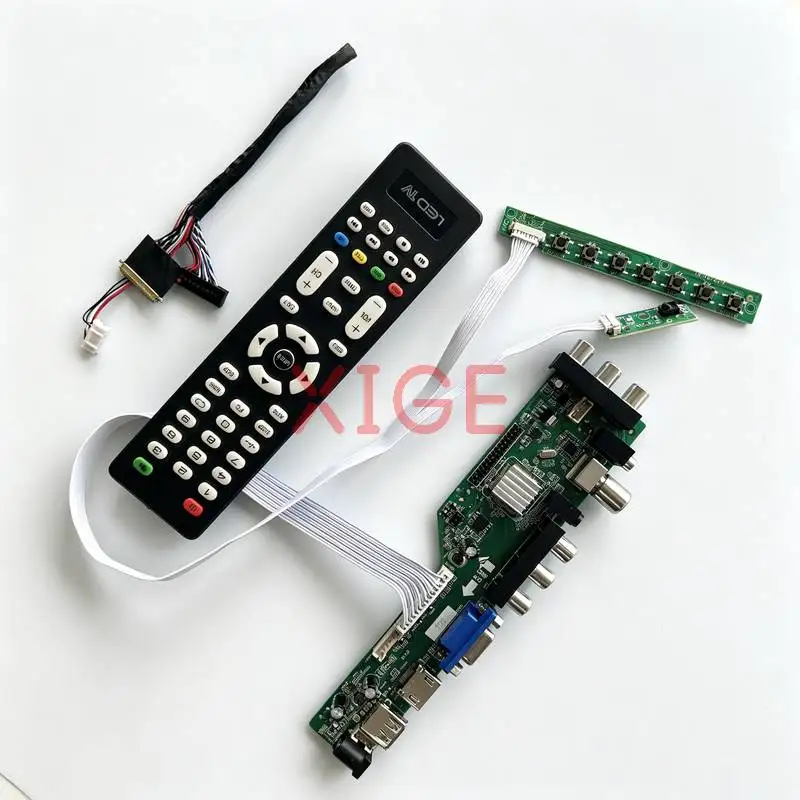 Controller Board Fit HSD101PFW4 M101NWT2 M101NWT4 HSD101PFW2 DVB/USB/AV/VGA/HDMI 1024*600 LVDS-40 Pin Laptop Panel 1024x600 Kit
Controller Board Fit HSD101PFW4 M101NWT2 M101NWT4 HSD101PFW2 DVB/USB/AV/VGA/HDMI 1024*600 LVDS-40 Pin Laptop Panel 1024x600 Kit