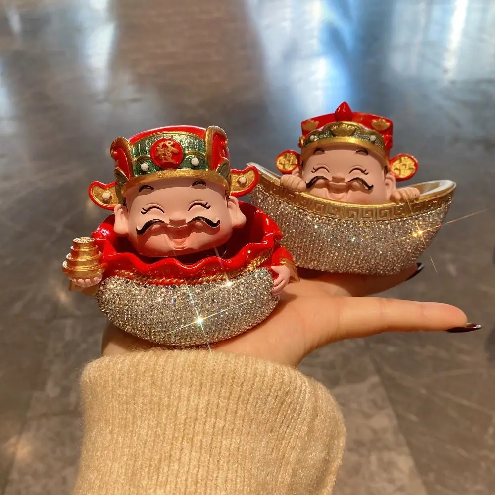 Милые украшения из смолы со стразами, Бог богатства, украшения из красного золота, поделки, статуя бога удачи, орнамент-талисман, украшение автомобиля
Милые украшения из смолы со стразами, Бог богатства, украшения из красного золота, поделки, статуя бога удачи, орнамент-талисман, украшение автомобиля