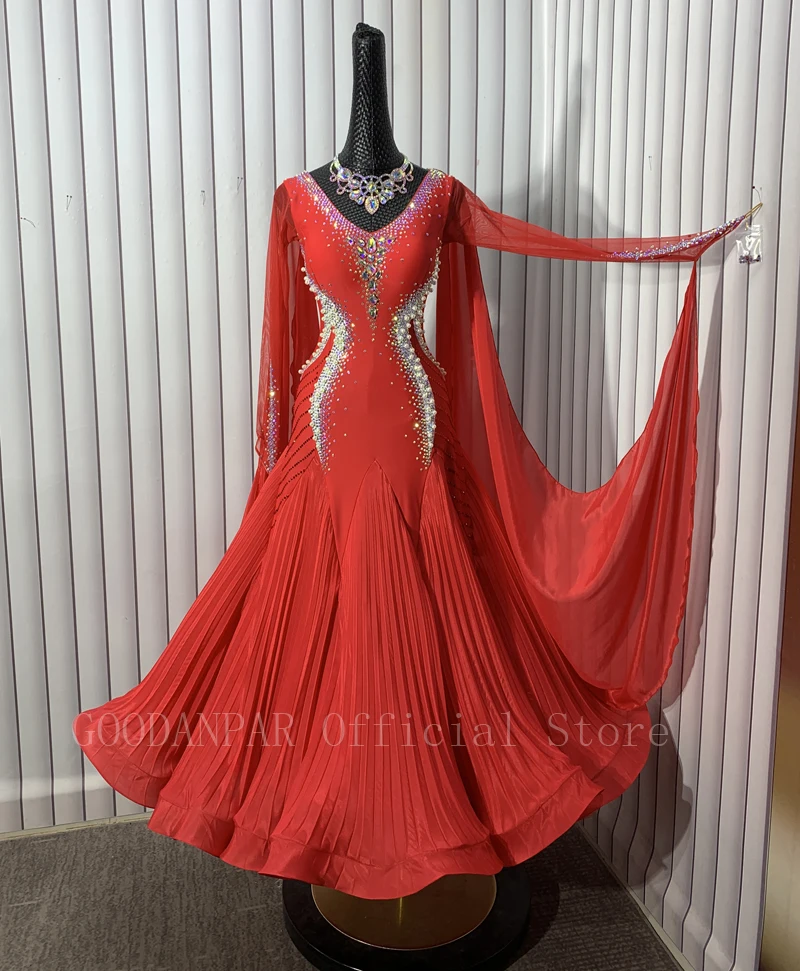GOODANPARWomen swing tango waltz Smooth us 8 dance competition dress Modern Dancewear
GOODANPARWomen swing tango waltz Smooth us 8 dance competition dress Modern Dancewear