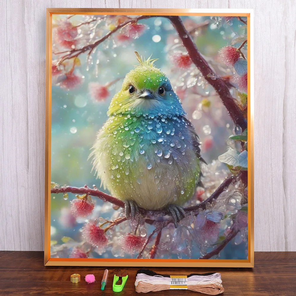 Bird In The Rain Printed Fabric 11CT Cross-Stitch Patterns Embroidery Craft Knitting Handmade Handicraft Jewelry Gift Mulina
Bird In The Rain Printed Fabric 11CT Cross-Stitch Patterns Embroidery Craft Knitting Handmade Handicraft Jewelry Gift Mulina