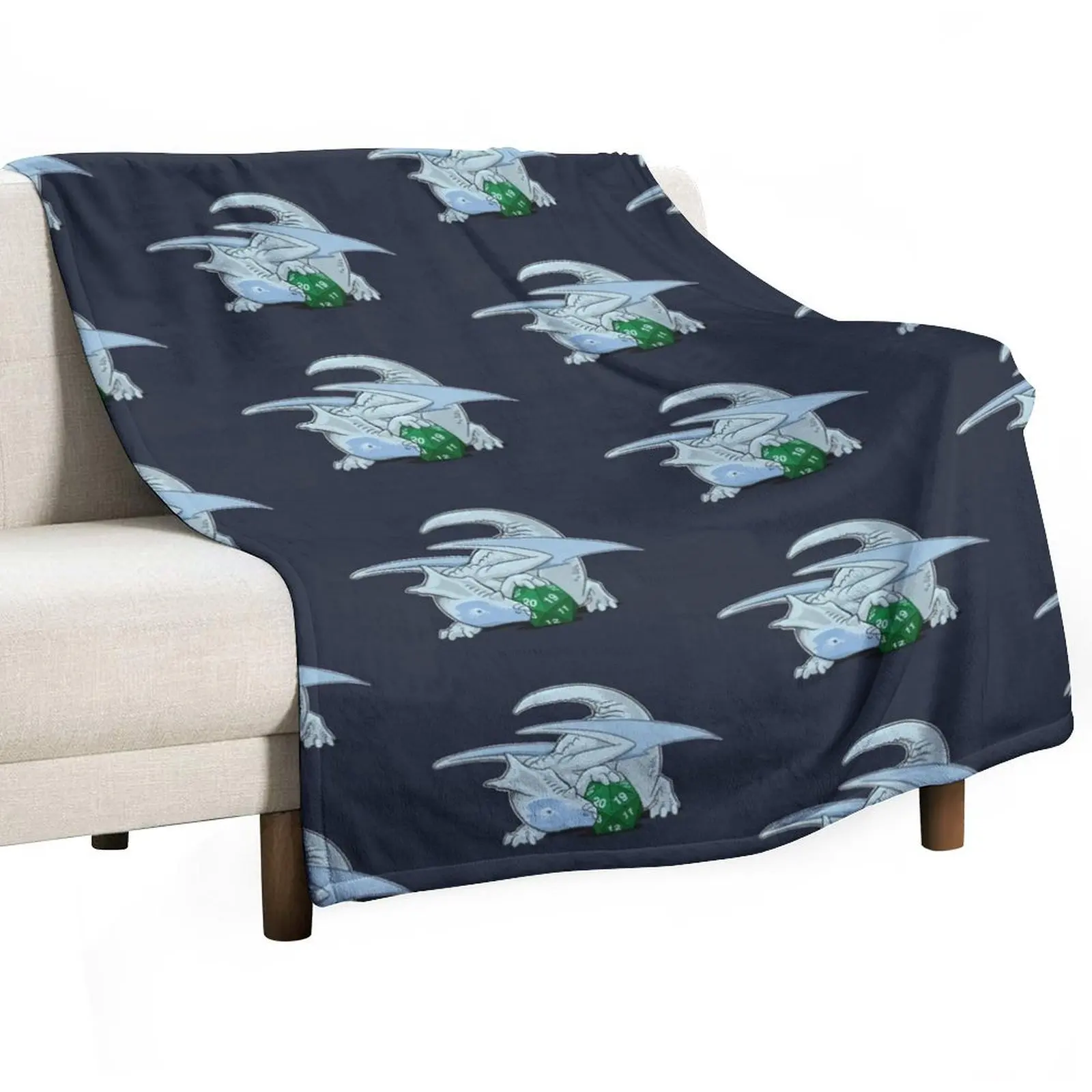 D20 White Dragon Throw Blanket cosplay anime For Baby Flannel Fabric Designers Blankets
D20 White Dragon Throw Blanket cosplay anime For Baby Flannel Fabric Designers Blankets