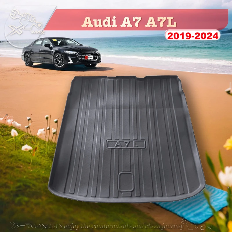 For Audi A7 A7L 2019-2024 Custom Fit Car Trunk Mat All Season Black Cargo Mat 3D Shaped Laser Measured Trunk Liners
For Audi A7 A7L 2019-2024 Custom Fit Car Trunk Mat All Season Black Cargo Mat 3D Shaped Laser Measured Trunk Liners
