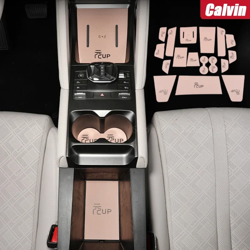 Car Door Slot Pad Leather Water Cup Pad Charging Central Control Storage Non-slip Pad Car Accessories For BYD Yuan UP ATTO 2
Car Door Slot Pad Leather Water Cup Pad Charging Central Control Storage Non-slip Pad Car Accessories For BYD Yuan UP ATTO 2