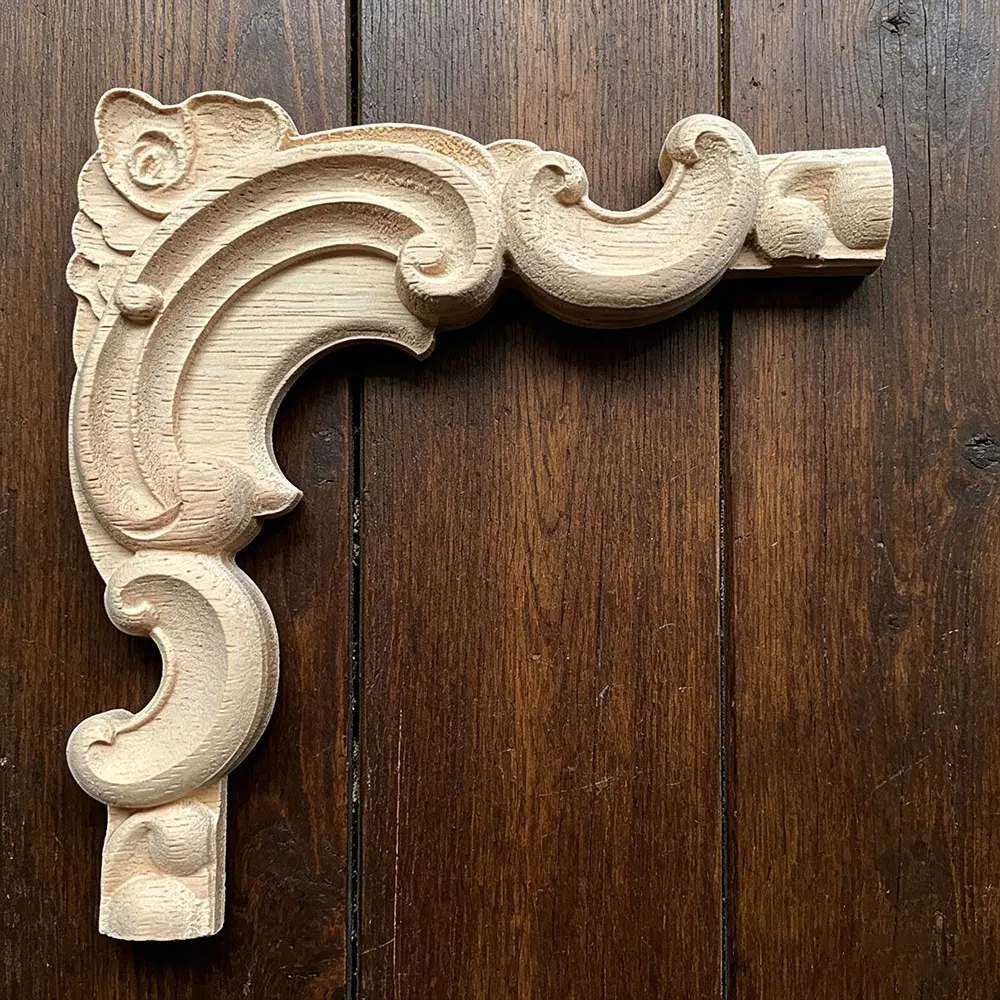 2PCS 15-20cm Wooden Carved Corner Onlay Applique Furniture Mouldings Decal Decor Home Manual Diy Decoration
2PCS 15-20cm Wooden Carved Corner Onlay Applique Furniture Mouldings Decal Decor Home Manual Diy Decoration