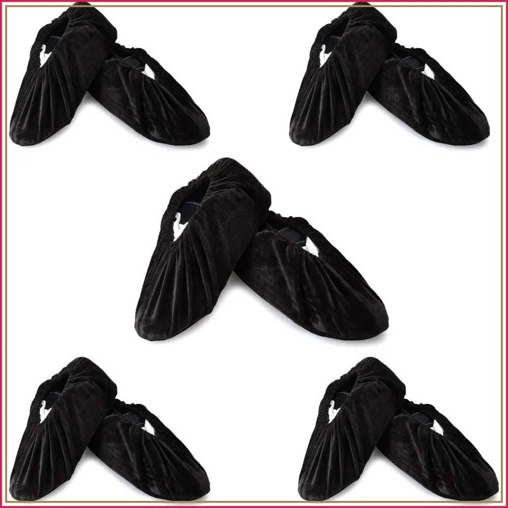 5 Pairs Non Slip Washable Reusable Shoes Covers For Household Thickened Boots, XL
5 Pairs Non Slip Washable Reusable Shoes Covers For Household Thickened Boots, XL