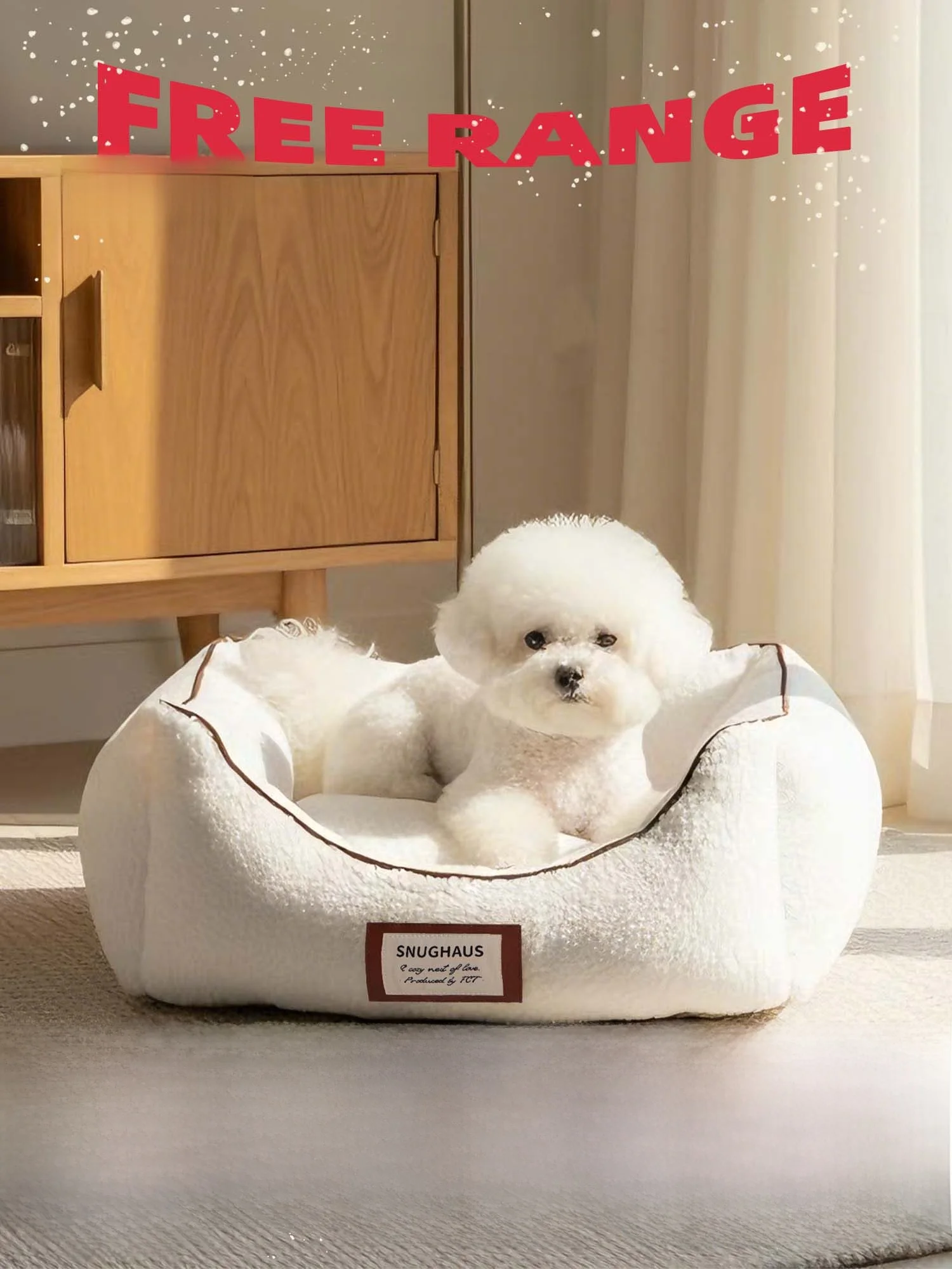 T Brand Lamb Velvet Pet Nest Winter Warmth Small Medium Dogs All Seasons Universal Cozy Dog Bed Non Detachable Cover
T Brand Lamb Velvet Pet Nest Winter Warmth Small Medium Dogs All Seasons Universal Cozy Dog Bed Non Detachable Cover