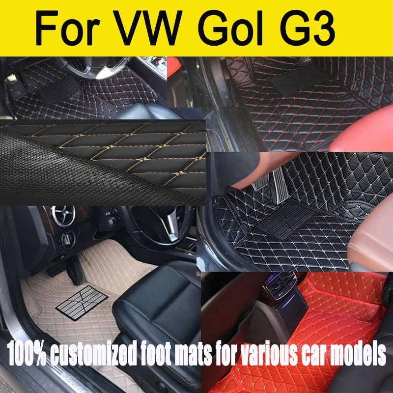 Автомобильный коврик для VW Gol G3 2000 2001 2002 2003 2004 4-дверный ромбовидный кожаный роскошный женский коврик для ног, авто аксессуар для ковров
Автомобильный коврик для VW Gol G3 2000 2001 2002 2003 2004 4-дверный ромбовидный кожаный роскошный женский коврик для ног, авто аксессуар для ковров