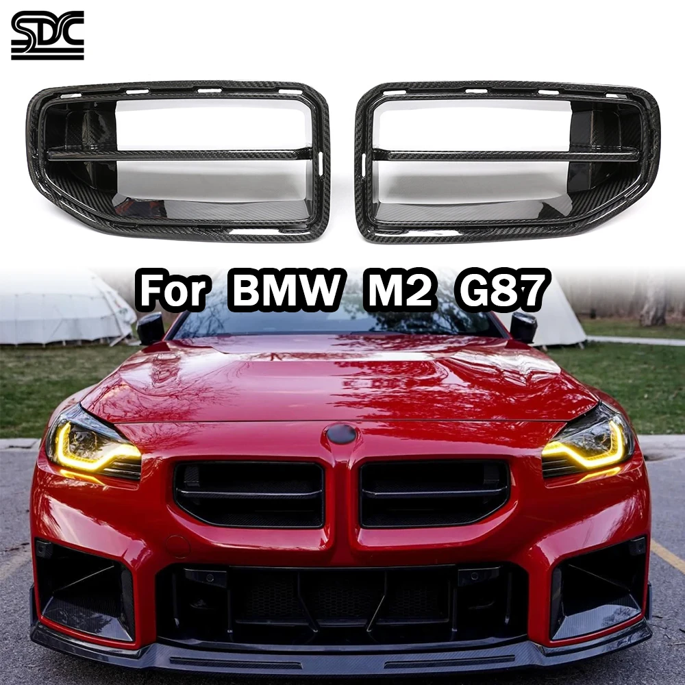 M2 Real Dry Carbon Front Bumper Grills For BMW M2 G87 Coupe 2023+ AP Style Real Dry Carbon Fibre Front Kidney Grille Competition 
M2 Real Dry Carbon Front Bumper Grills For BMW M2 G87 Coupe 2023+ AP Style Real Dry Carbon Fibre Front Kidney Grille Competition