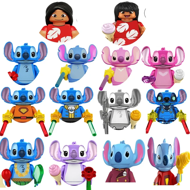 Disney Stitch Mini figurines Building Blocks Stitch Mini Action Figures Bricks Assemble Toys toy building bricks mould king
Disney Stitch Mini figurines Building Blocks Stitch Mini Action Figures Bricks Assemble Toys toy building bricks mould king