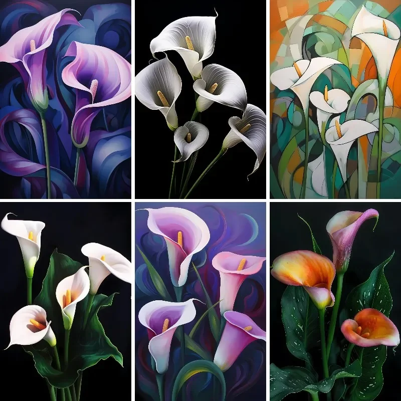Botanicals White Calla Lily Flower Diamond Rhinestones Painting Arum Lily Cross Stitch Kits Embroidery Picture Mosaic Home Decor
Botanicals White Calla Lily Flower Diamond Rhinestones Painting Arum Lily Cross Stitch Kits Embroidery Picture Mosaic Home Decor