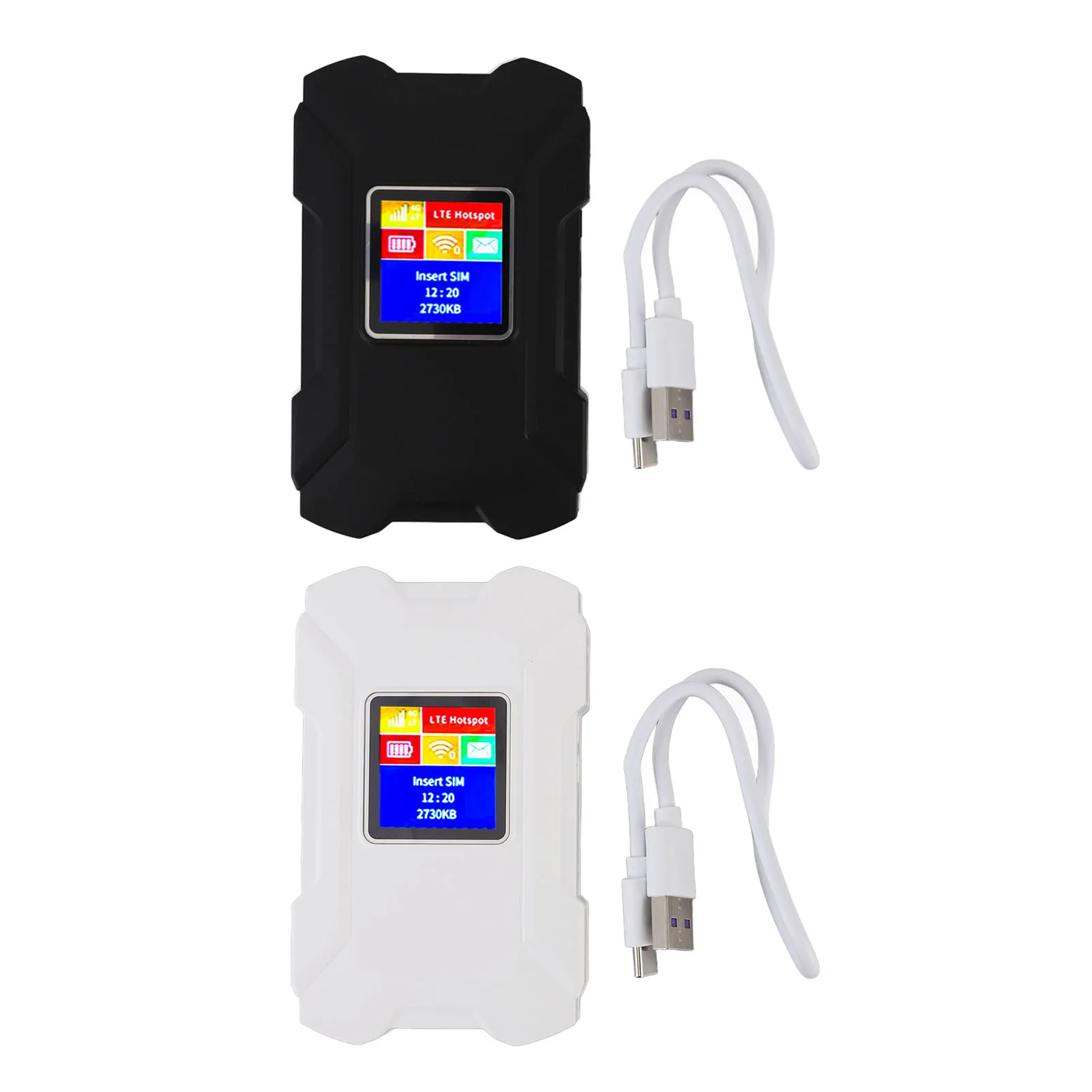 4G LTE Mobile Hotspot Router with 1.44in Color Screen Support 32 Users for Americas Europe Australia Asia Southeast Asia Africa
4G LTE Mobile Hotspot Router with 1.44in Color Screen Support 32 Users for Americas Europe Australia Asia Southeast Asia Africa