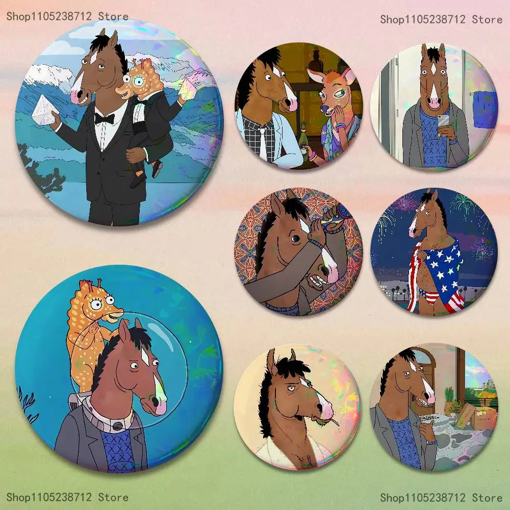 Cartoon B-BOJACKs H-HORSEMAN Anime Cartoon Badge Breastpin for Backpack Clothes Handmade Brooches Gift Accessory
Cartoon B-BOJACKs H-HORSEMAN Anime Cartoon Badge Breastpin for Backpack Clothes Handmade Brooches Gift Accessory