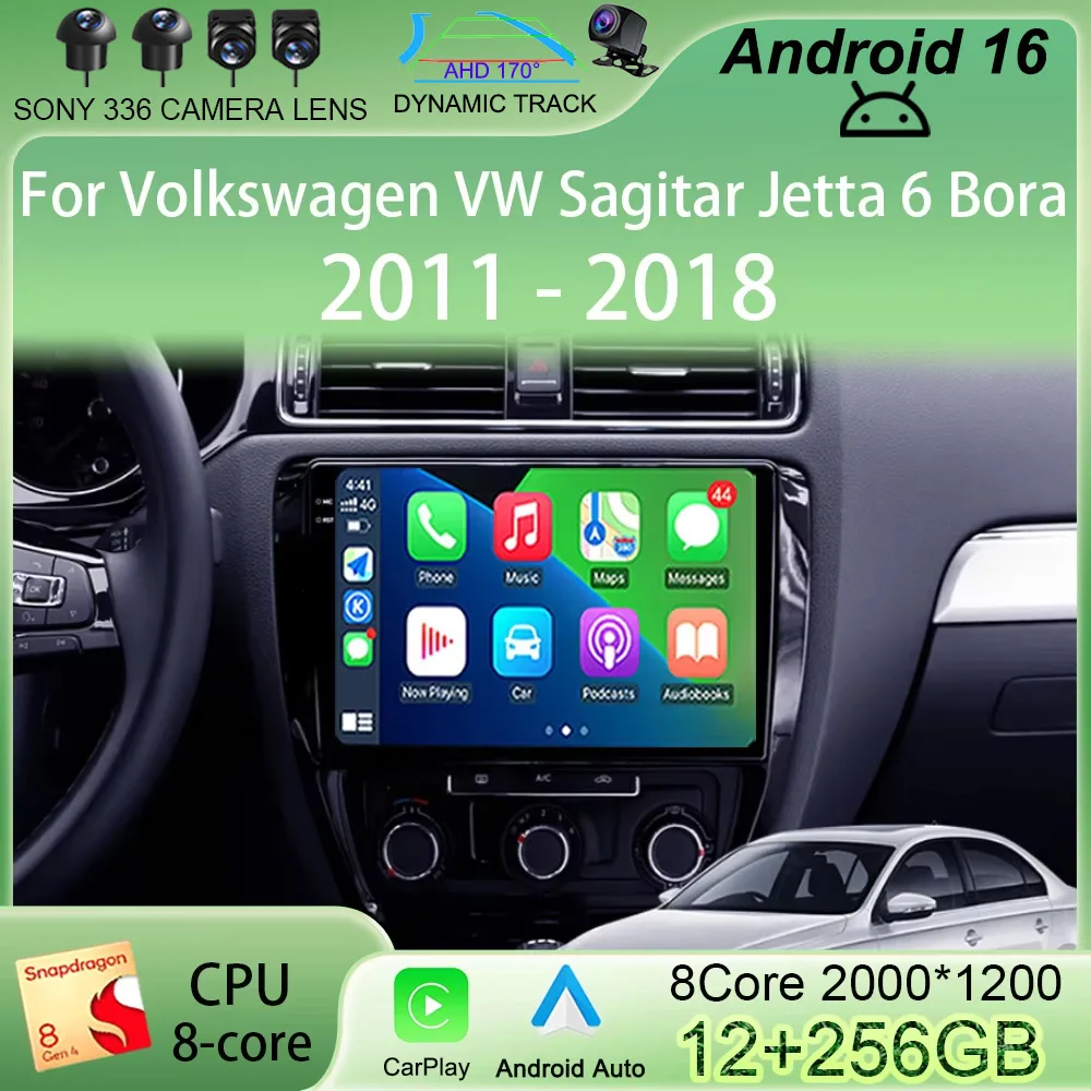 Автомагнитола Android 16 Carplay для Volkswagen VW Sagitar Jetta 6 Bora 2011-2018, 2DIN, мультимедийный проигрыватель, стерео, DVD, головное устройство
Автомагнитола Android 16 Carplay для Volkswagen VW Sagitar Jetta 6 Bora 2011-2018, 2DIN, мультимедийный проигрыватель, стерео, DVD, головное устройство