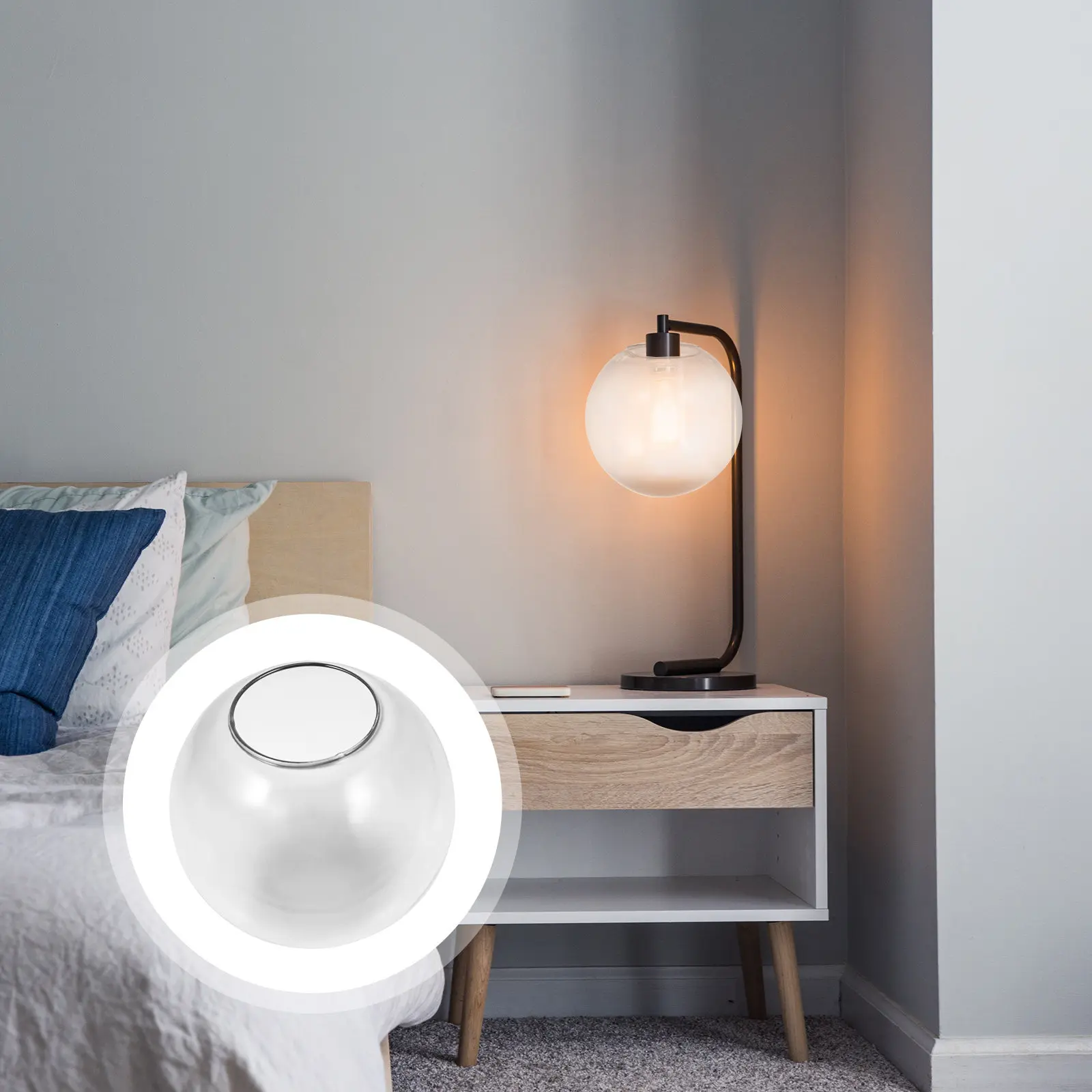 1Pcs Elegant Glass Lampshade Replacement for Old Broken Lampshades Fits Table Desk Floor Wall Lamps Stylish Home Decor Light
1Pcs Elegant Glass Lampshade Replacement for Old Broken Lampshades Fits Table Desk Floor Wall Lamps Stylish Home Decor Light
