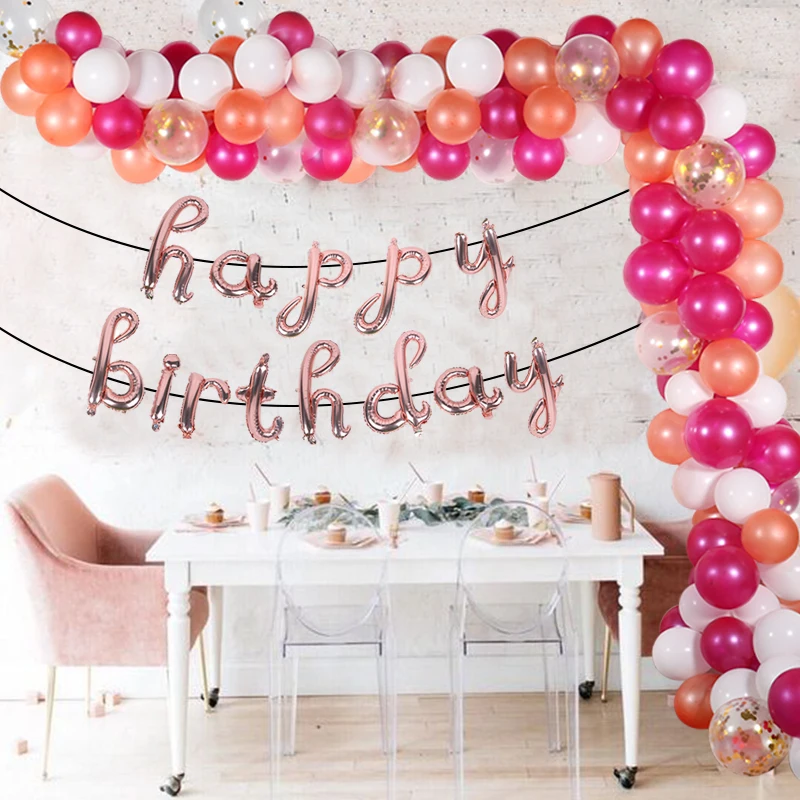 113pcs Colorful Balloon Set Gradient Balloon Arch Set Birthday Wedding Party Anniversary Decorative Balloon Arch
113pcs Colorful Balloon Set Gradient Balloon Arch Set Birthday Wedding Party Anniversary Decorative Balloon Arch