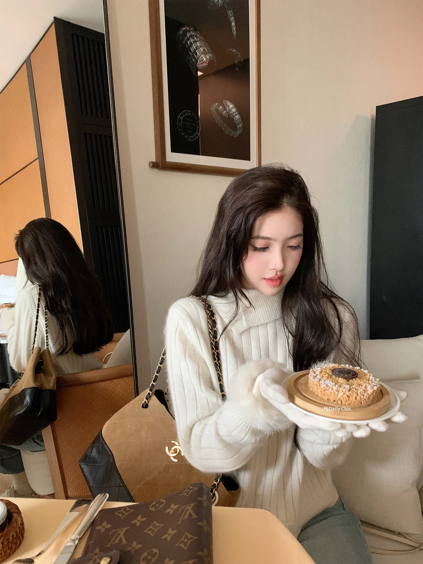 Женский вязаный свитер ChuChu Premium Bear из вельвета, осенне-зимний, с высоким воротником, длинный рукав, мягкий, удобный, для повседневной носки, стильный
Женский вязаный свитер ChuChu Premium Bear из вельвета, осенне-зимний, с высоким воротником, длинный рукав, мягкий, удобный, для повседневной носки, стильный