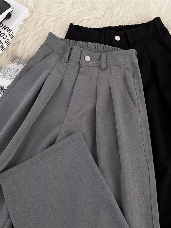 Повседневные мужские брюки в американском стиле с плиссировкой, прямые, широкие, с высокой талией, весна-осень, длинные, стильные
Повседневные мужские брюки в американском стиле с плиссировкой, прямые, широкие, с высокой талией, весна-осень, длинные, стильные