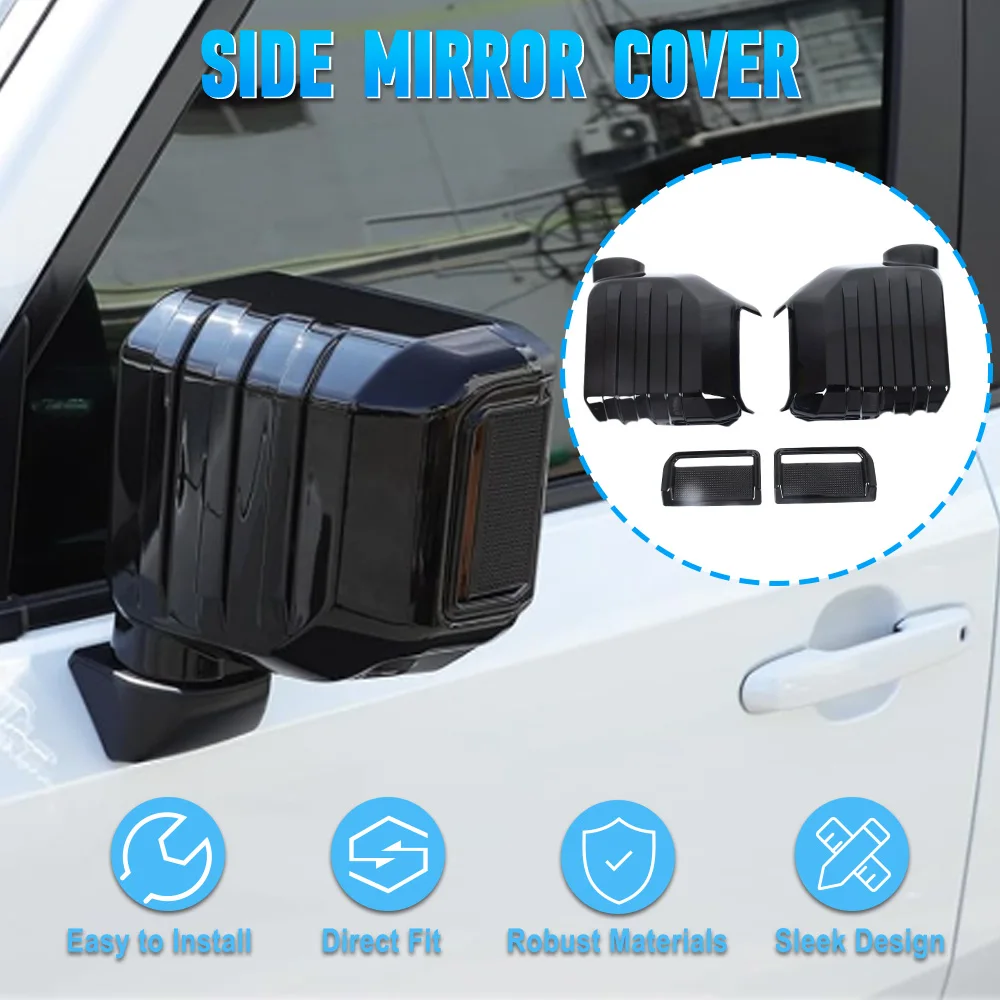 For Toyota Land Cruiser Prado LC250 2024-2025 Rearview Mirror Cover Side Wing Rear View Mirror Case Cover Trim
For Toyota Land Cruiser Prado LC250 2024-2025 Rearview Mirror Cover Side Wing Rear View Mirror Case Cover Trim