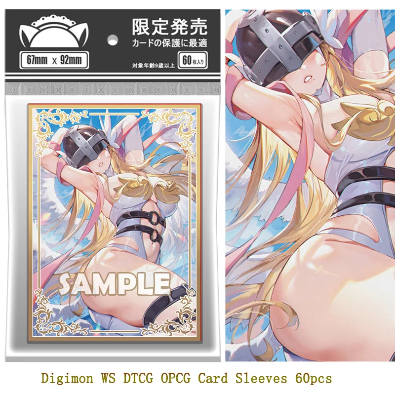60 шт. аниме Digimon Приключения карты рукава Angewomon фигурки оригинальные Flash Shine PTCG торговые карты защитный чехол
60 шт. аниме Digimon Приключения карты рукава Angewomon фигурки оригинальные Flash Shine PTCG торговые карты защитный чехол