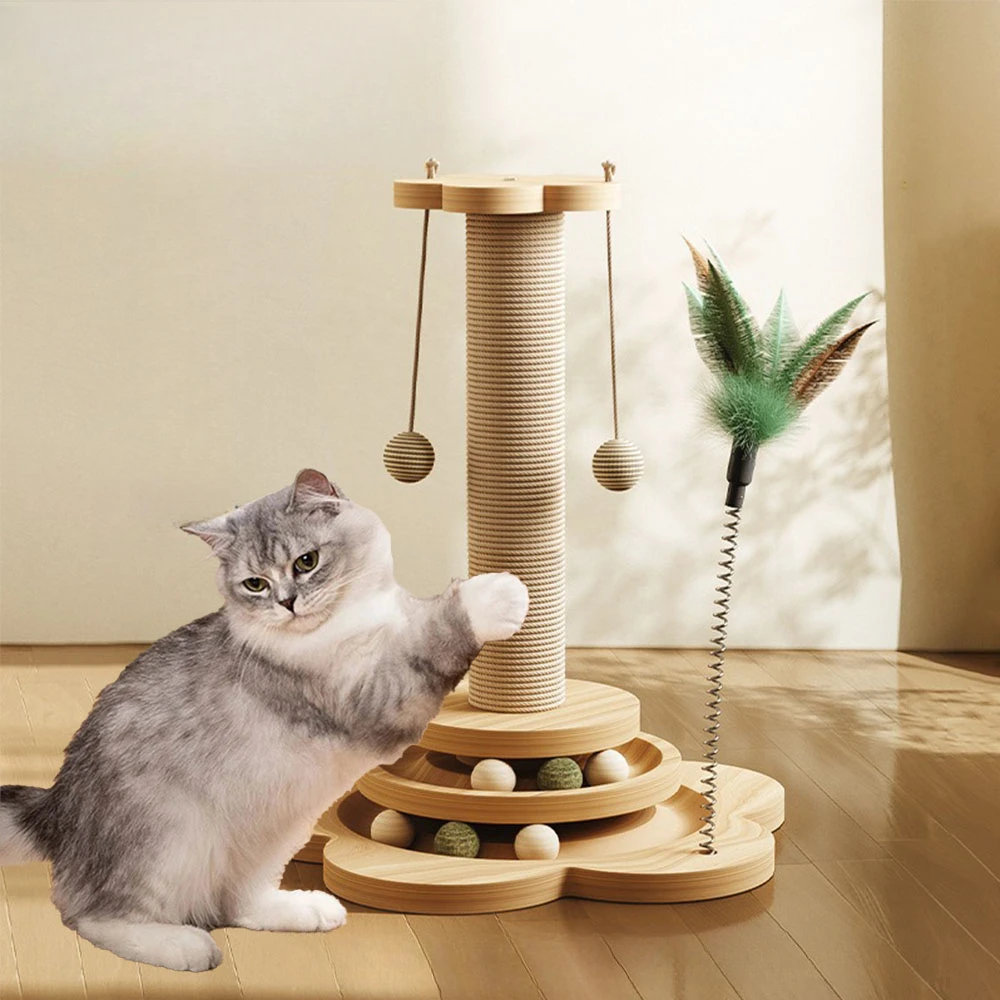 1PC Cat Scratch Board Toy Turntable Durable Sisal Scratching Board Cat Supplies Multi-functional Cat Climbing Frame Pet Products
1PC Cat Scratch Board Toy Turntable Durable Sisal Scratching Board Cat Supplies Multi-functional Cat Climbing Frame Pet Products