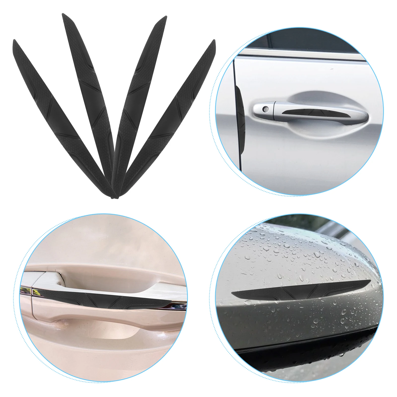 4pcs Car Door Anti-collision Sticker Silica Gel Handle Protector Edge Strips Rear Bumper Guard Scratch Trim Sticker Door Sill
4pcs Car Door Anti-collision Sticker Silica Gel Handle Protector Edge Strips Rear Bumper Guard Scratch Trim Sticker Door Sill