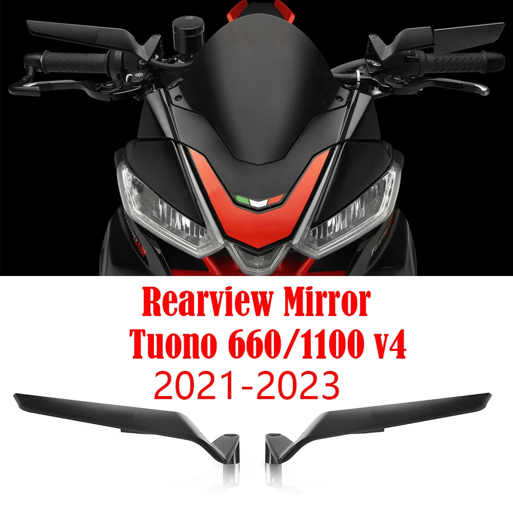 Motorcycle Stealth Mirrors Wind Wing Rear View Mirror For Aprilia TUONO 660 2021-2023
Motorcycle Stealth Mirrors Wind Wing Rear View Mirror For Aprilia TUONO 660 2021-2023