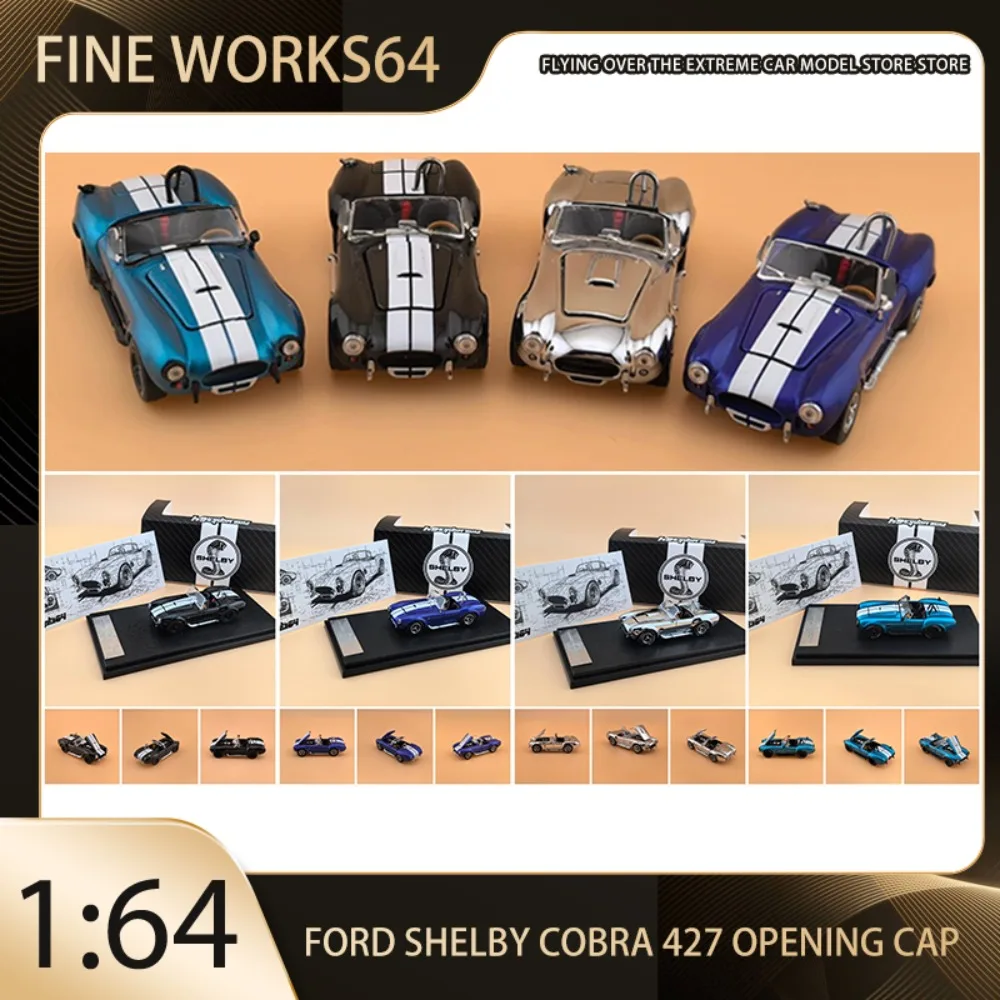 Fine Works64 1:64 Ford Shelby Cobra 427 Boot Cap Emulation Alloy Premium Diecast Vehicle Model Toys
Fine Works64 1:64 Ford Shelby Cobra 427 Boot Cap Emulation Alloy Premium Diecast Vehicle Model Toys