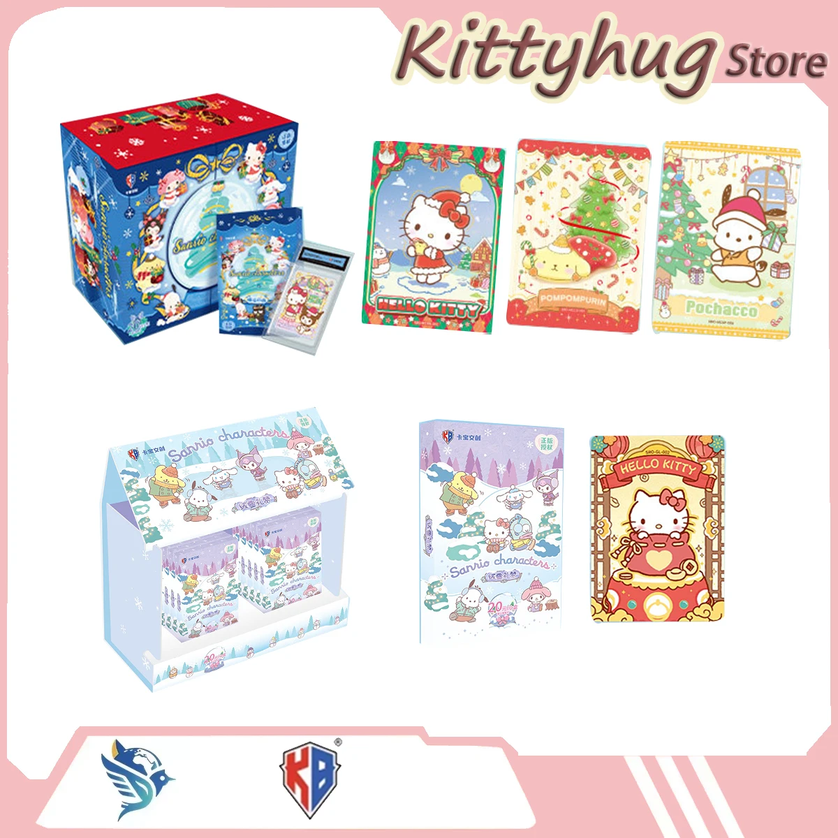 Kabao Original Sanrio Hellokitty Kuromi Melody Collectible Card Warm Winter Celebration Girl'S Gift Toy
Kabao Original Sanrio Hellokitty Kuromi Melody Collectible Card Warm Winter Celebration Girl'S Gift Toy