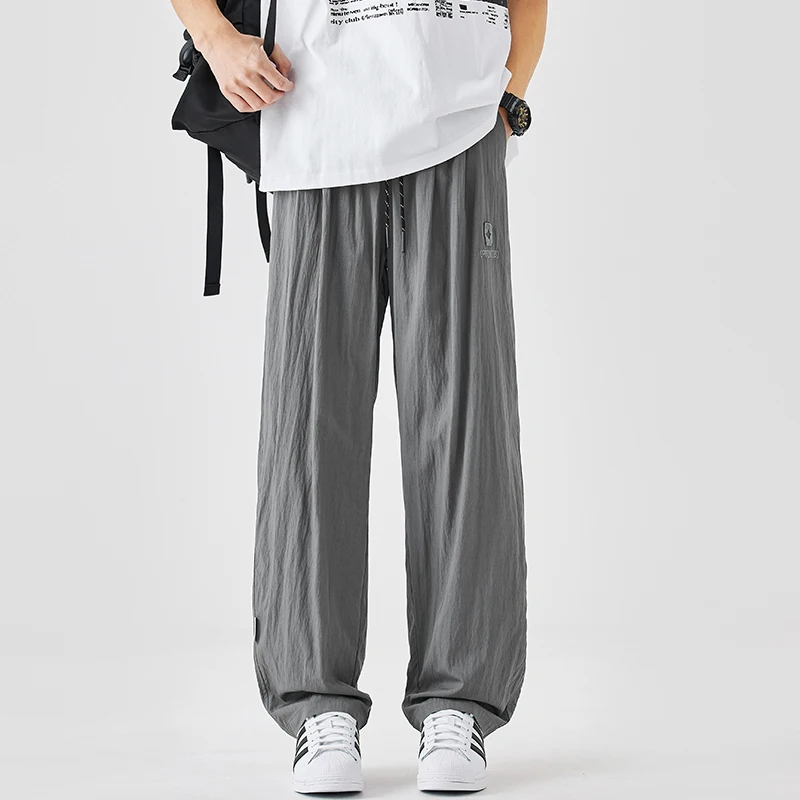 Summer Thin Outdoor Quick Drying Breathable Wrinkled Casual Pants Men Classic Elastic Waist Outdoors Jogger Sports Trousers Male
Summer Thin Outdoor Quick Drying Breathable Wrinkled Casual Pants Men Classic Elastic Waist Outdoors Jogger Sports Trousers Male