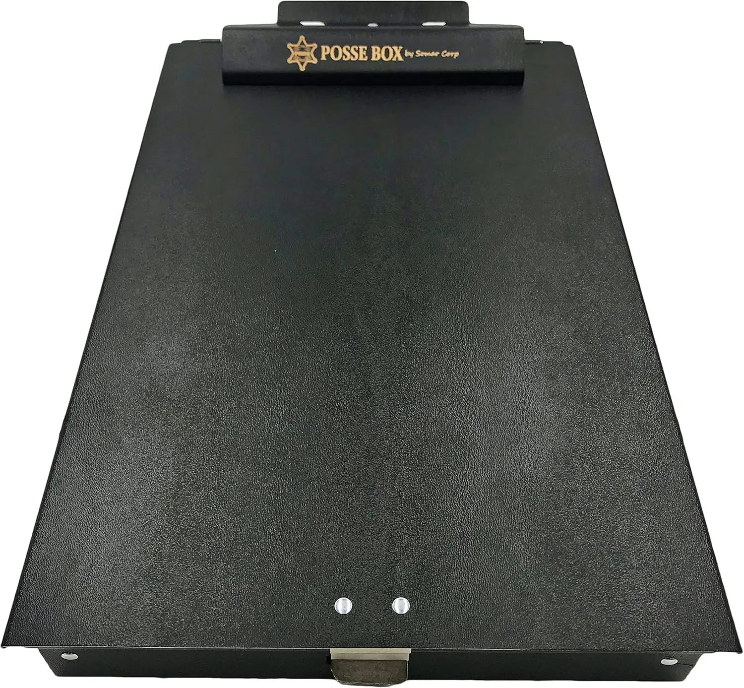 Bottom Opening Clipboard, 9x14x1.5 inch Aluminum Clipboard with Secure Storage, Black
Bottom Opening Clipboard, 9x14x1.5 inch Aluminum Clipboard with Secure Storage, Black