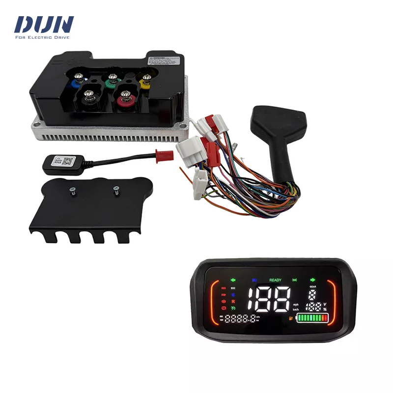 Fardriver ND84450 V2 48V-84V DC 180A Phase 450A BLDC Controller Motherboard with N7 Display Speedometer for 3000W - 5000W Motor
Fardriver ND84450 V2 48V-84V DC 180A Phase 450A BLDC Controller Motherboard with N7 Display Speedometer for 3000W - 5000W Motor
