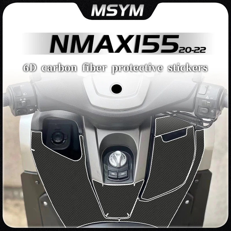 Motorcycle 6D Carbon fiber fuel tank sticker body protection film waterproof sticker accessories For YAMAHA NMAX 155 2020-2022
Motorcycle 6D Carbon fiber fuel tank sticker body protection film waterproof sticker accessories For YAMAHA NMAX 155 2020-2022