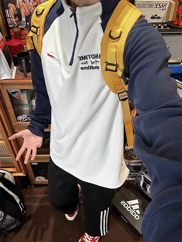 Мужская толстовка большого размера на молнии с длинным рукавом для тренировок и фитнеса, весенняя теплая одежда
Мужская толстовка большого размера на молнии с длинным рукавом для тренировок и фитнеса, весенняя теплая одежда