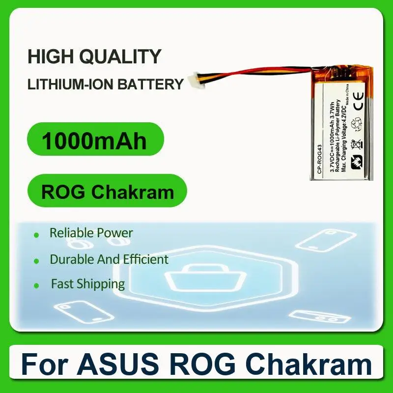 Аккумулятор для ASUS ROG Chakram GLADIUS III Keris II PUGIO
Аккумулятор для ASUS ROG Chakram GLADIUS III Keris II PUGIO